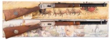 Two Boxed Winchester Commemorative Lever Action Carbines