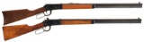 Two Winchester Model 94 Lever Action Rifles