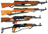 Four Semi-Automatic Longarms