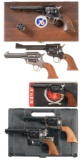 Six Single Action Revolvers
