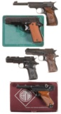 Five European Semi-Automatic Pistols
