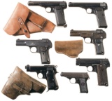 Seven European Semi-Automatic Pistols