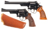 Two Smith & Wesson Double Revolvers