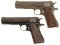 Two Argentine D.G.F.M.-(F.M.A.P.) Model 1927 Semi-Automatic Pist