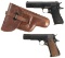 Two Foreign Colt Model 1911 Style Semi-Automatic Pistols