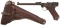 Erfurt Luger Pistol 9 mm para