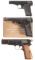 Three FN/Browning Semi-Automatic Pistols