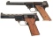 Two High Standard Semi-Automatic Target Pistols