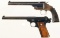 Two Smith & Wesson .22 Caliber Single Shot Pistols