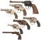 Six DA Revolvers and a Cork Gun