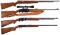 Four Sporting Semi-Automatic Rifles