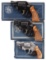 Three Boxed Smith & Wesson DA Revolvers