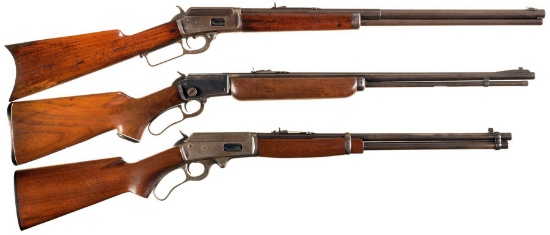 Three Marlin Lever Action Longarms