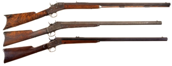 Three Rolling Block Rifles