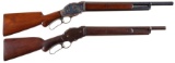 Two Documented Winchester Model 1887 Lever Action Shotgun Used i