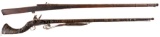 Two Antique Asian Muskets