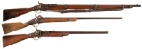 Three Antique European Breech Loading Long Guns