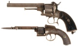 Two Antique European Revolvers