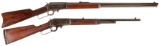 Two Marlin Model 93 Lever Action Long Guns