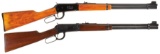 Two Winchester Model 94 Lever Action Carbines