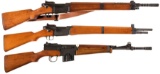 Three French Military Rifles