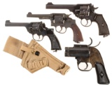 Three DA Revolvers and a Flare Gun