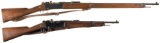 Two French Military Bolt Action Long Guns