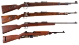 Four Military Longarms