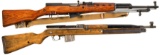 Two Military Semi-Automatic Carbines