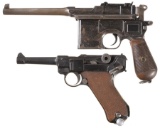 Two German Military Semi-Automatic Pistols