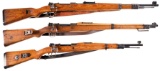 Three German Military Bolt Action Rifles