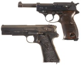 Two Nazi Proofed Semi-Automatic Pistols