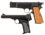 Two Belgian Semi-Automatic Pistols