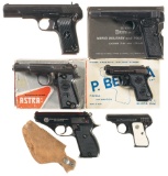 Six Semi-Automatic Pistols