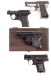 Four Pocket Pistols