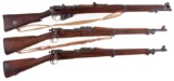 Three Military Bolt Action Rifles
