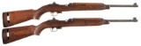Two Bavarian Police Marked U.S. M1 Semi-Automatic Carbines