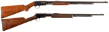 Two Pre-World War II Winchester Slide Action Rifles