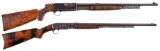 Two Remington Slide Action Rifles
