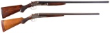 Two L.C. Smith Double Barrel Shotguns