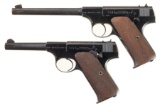 Two First Series Colt Woodsman Semi-Automatic Pistols