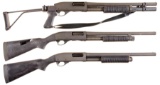 Three Slide Action Shotguns