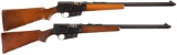 Two Remington Semi-Automatic Rifles