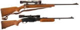 Two Scoped Remington Rifles