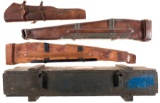 Large Assortment of Firearms Barrels, Stocks and Cases