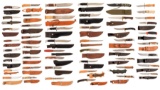 Large Group of Primarily Fixed Blade Knives