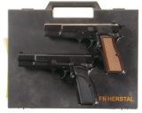 Two FN Herstal Semi-Automatic Pistols