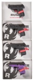 Four Ruger LC9s Semi-Automatic Pistols w/ Boxes