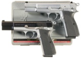 Two Browning High Power Semi-Automatic Pistols