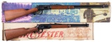 Two Boxed Winchester Lever Action Long Guns